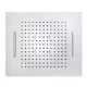 Верхний душ Bossini Dream 570x470 мм Inox spazzolato H38928000075016