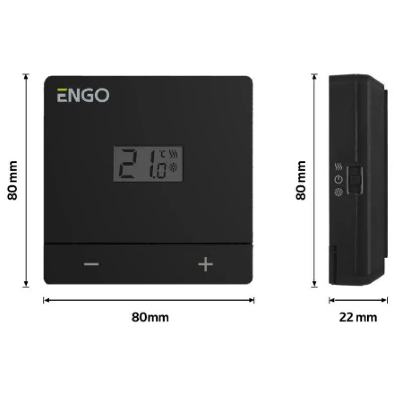 Проводной суточный термостат Engo EASY-24B 932332922